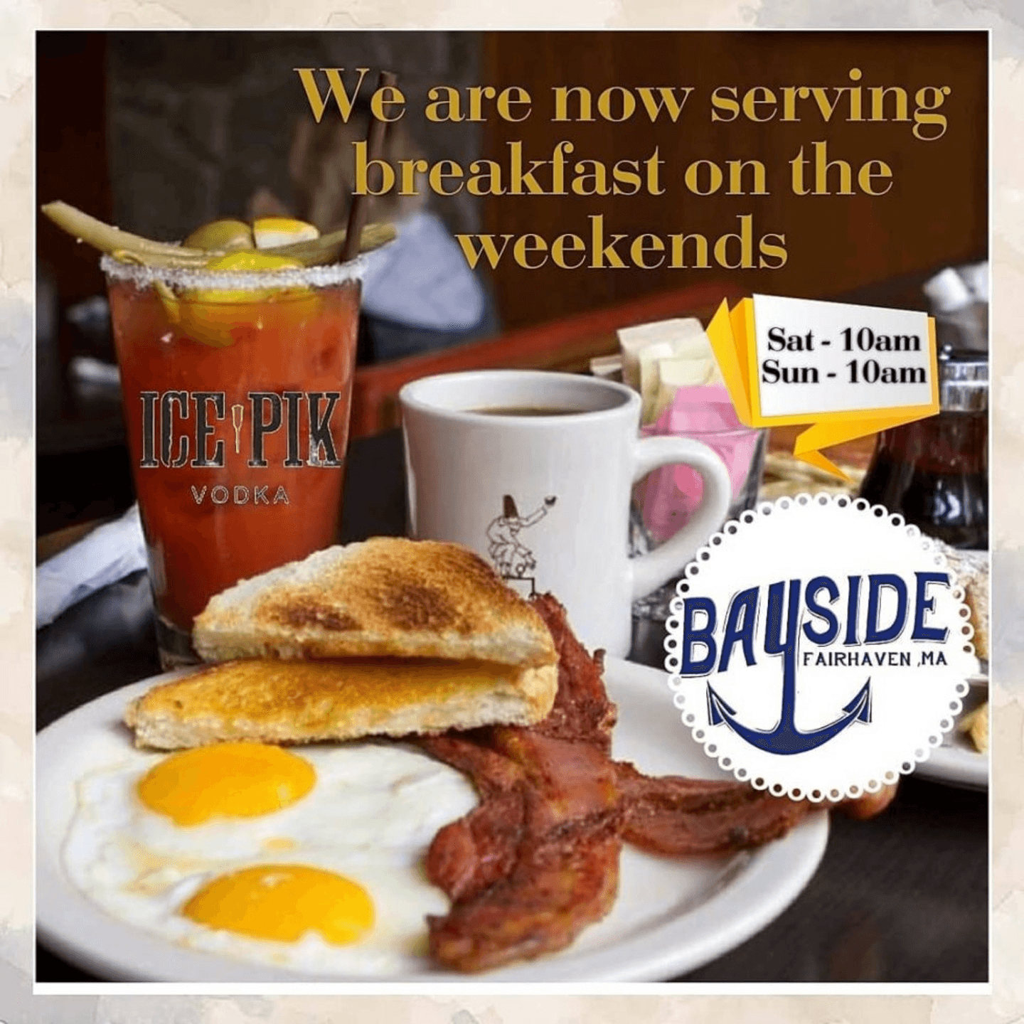 Rise & Shine, We’re Serving Breakfast!