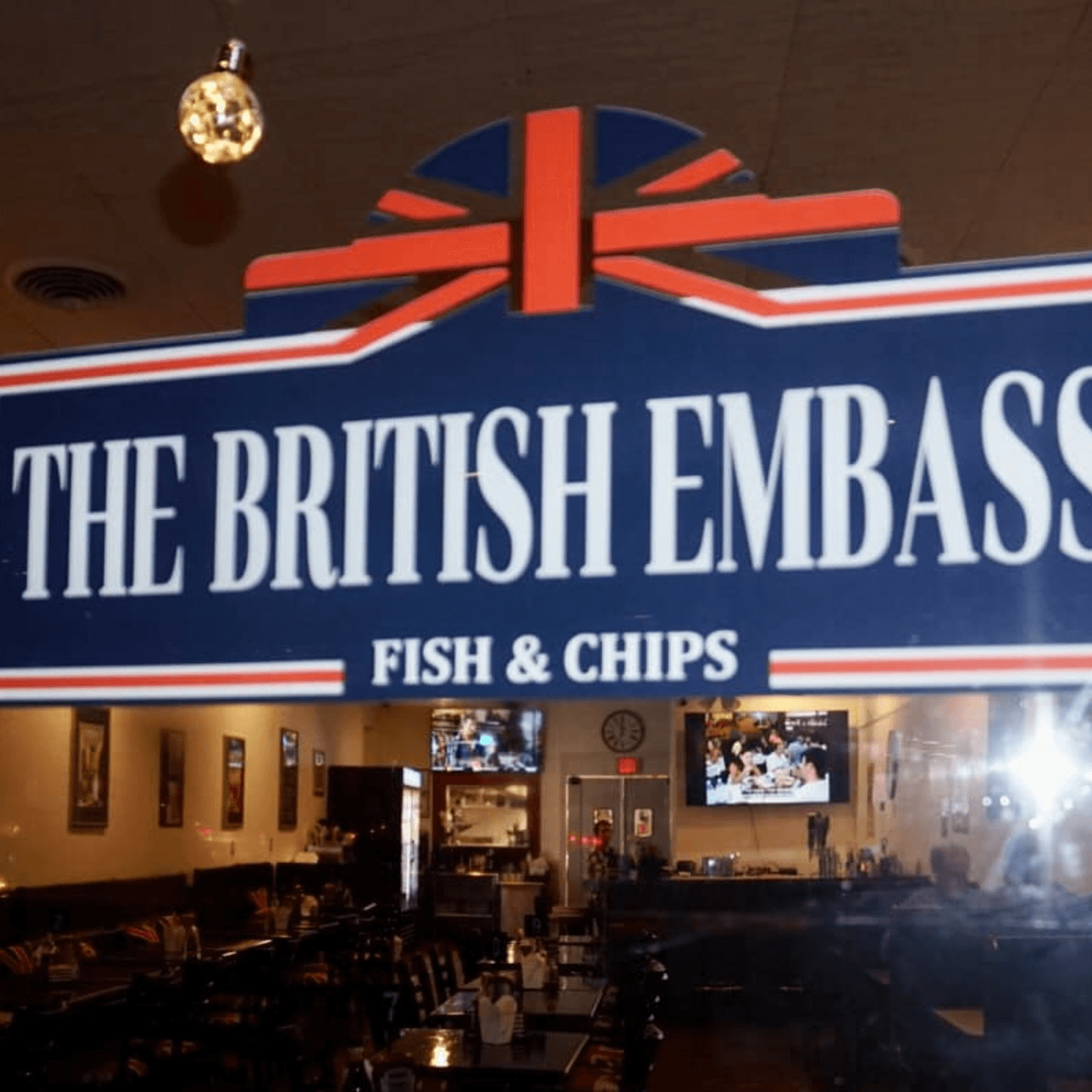 Welcome to The British Embassy Fish and Chips