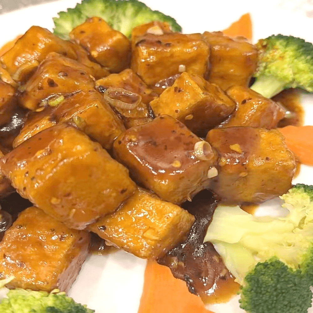 General Tso's Tofu Dinner.