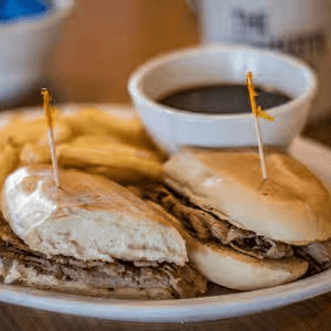 French Dip Sandwich.