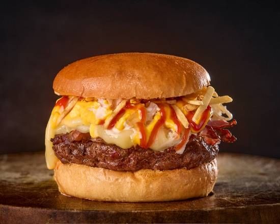 1/2 Lb Colombian Burger.