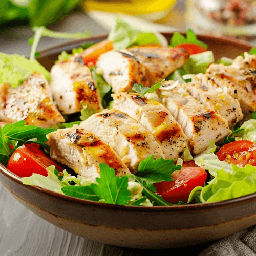 Diho BBQ Chicken Salad.