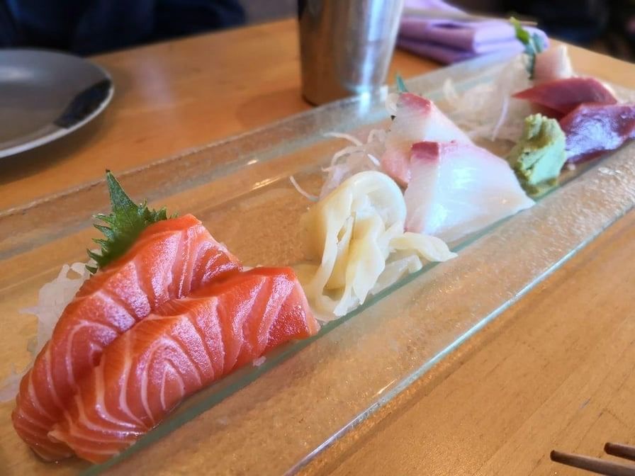 Sashimi Lunch Special.