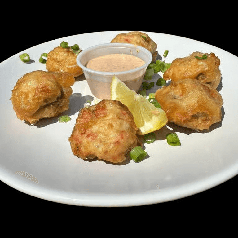 Crab Stuffed Mushrooms.