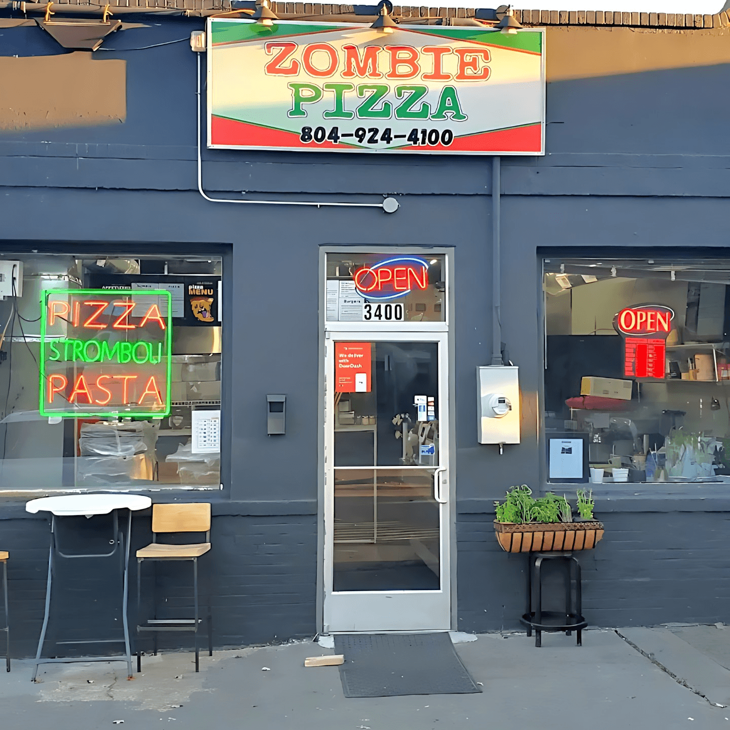 Welcome To Zombie Pizza