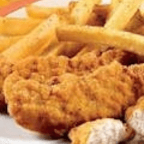 Chicken Tenders & Fries.