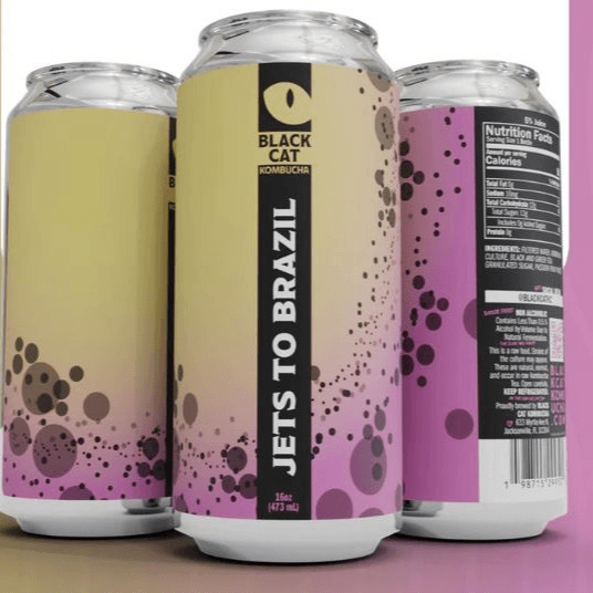 Kombucha - Jets to Brazil Passion Fruit.