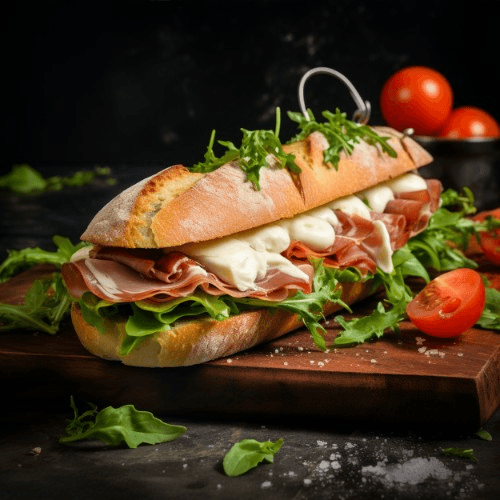 Spicy Italian Grinder.