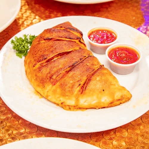 Roasted Chicken Calzone