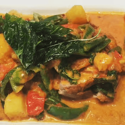 Red Pine Curry Duck Lunch.