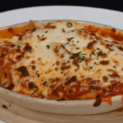 Baked Ziti Lunch Portion.
