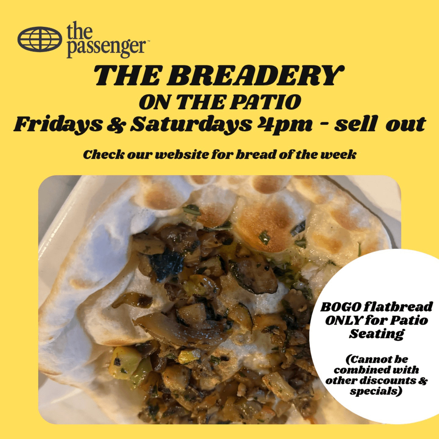 The Breadery on the Patio