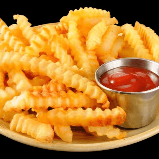 Crinkle Cut Fries.