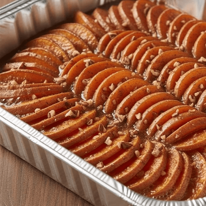 Delicious Sweet Potato Gratin.
