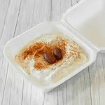 Cucumber and yogurt salad.