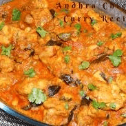 Andhra Chicken Curry.