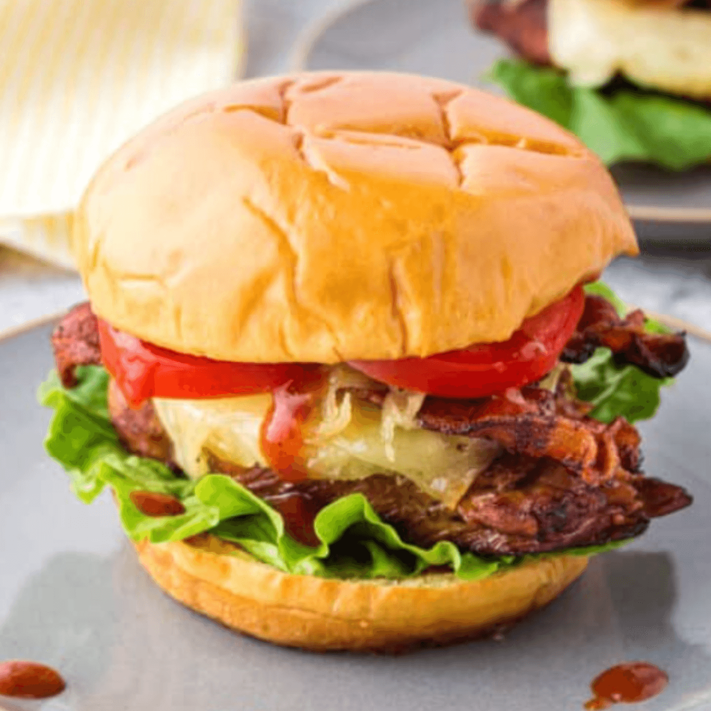 Monday - Hawaiian Pineapple Chicken Sandwich 