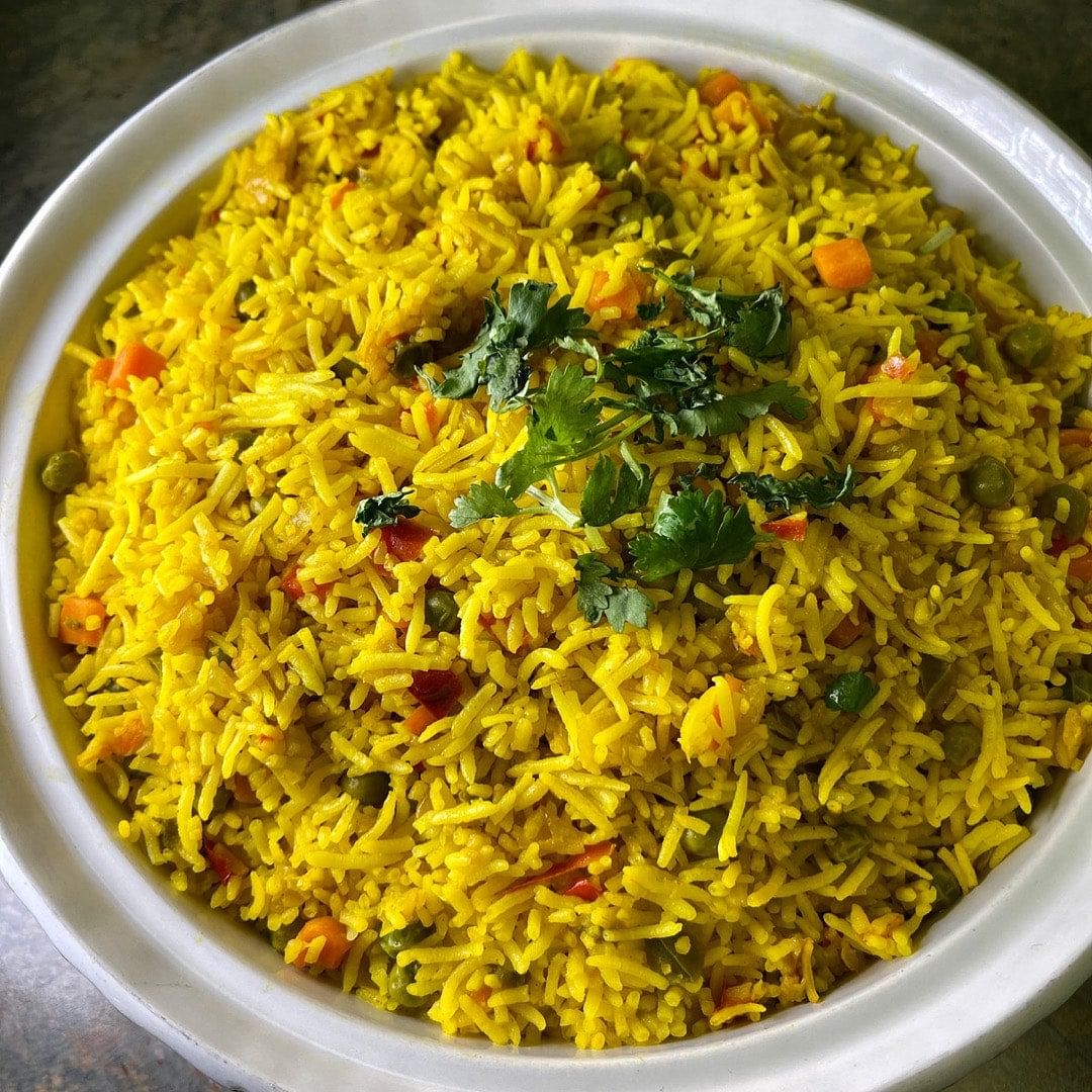 Turmeric Rice.