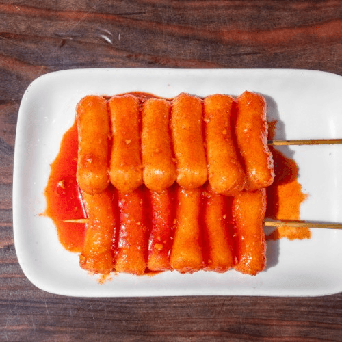 Rice Cake Skewer.
