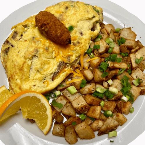 Jalapeno Popper Omelet.