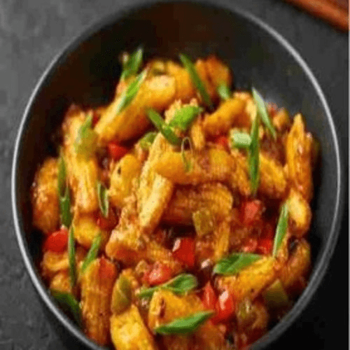 Baby Corn Manchuria.