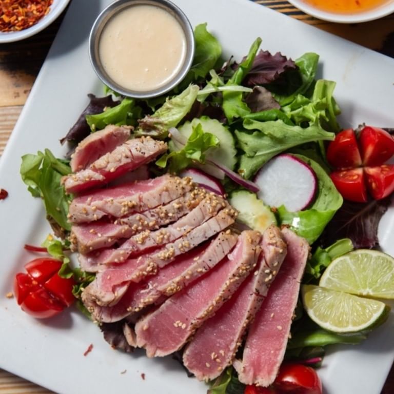 Ahi Sesame Salad.