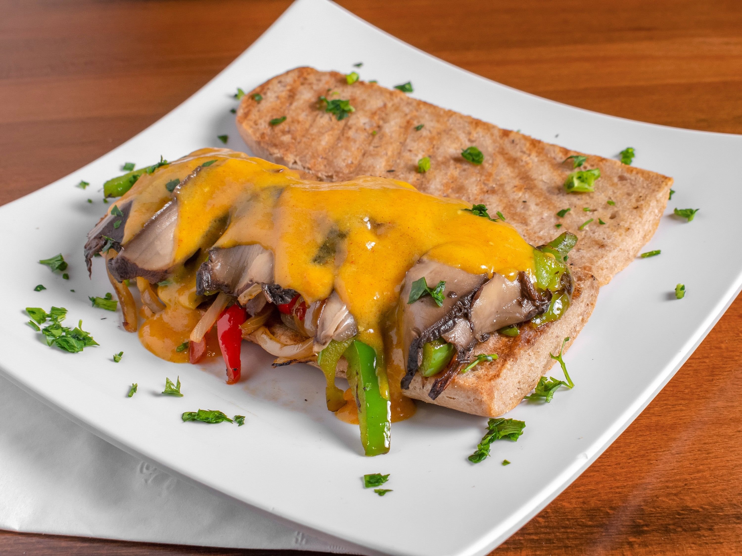 Mushroom Cheezesteak.