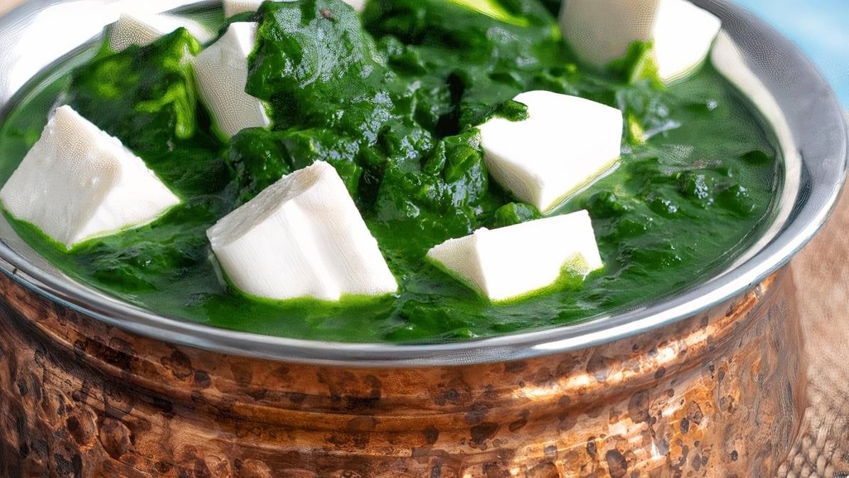 Palak Paneer.