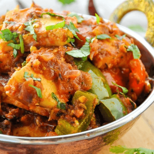 Nawabi Paneer Curry.