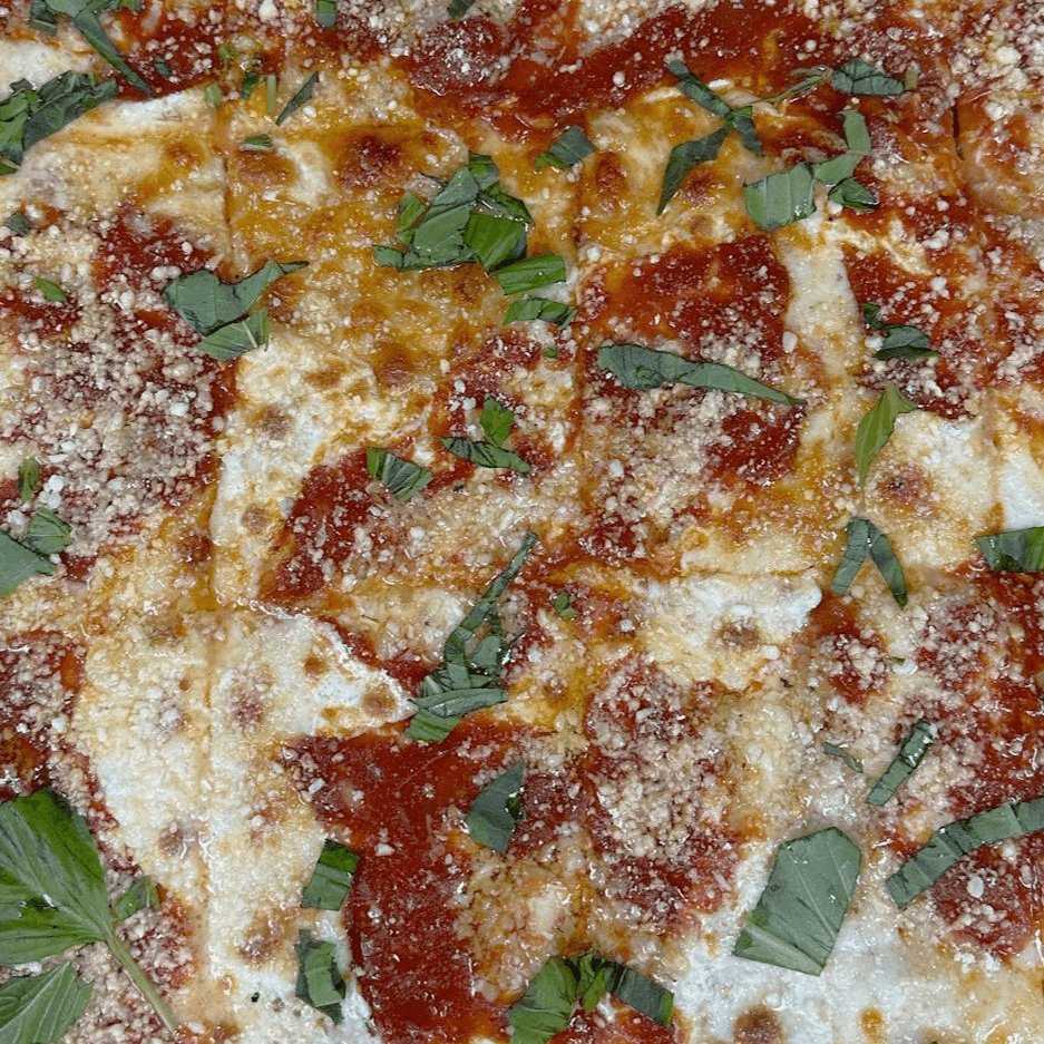 Grandma's Sicilian Pizza.