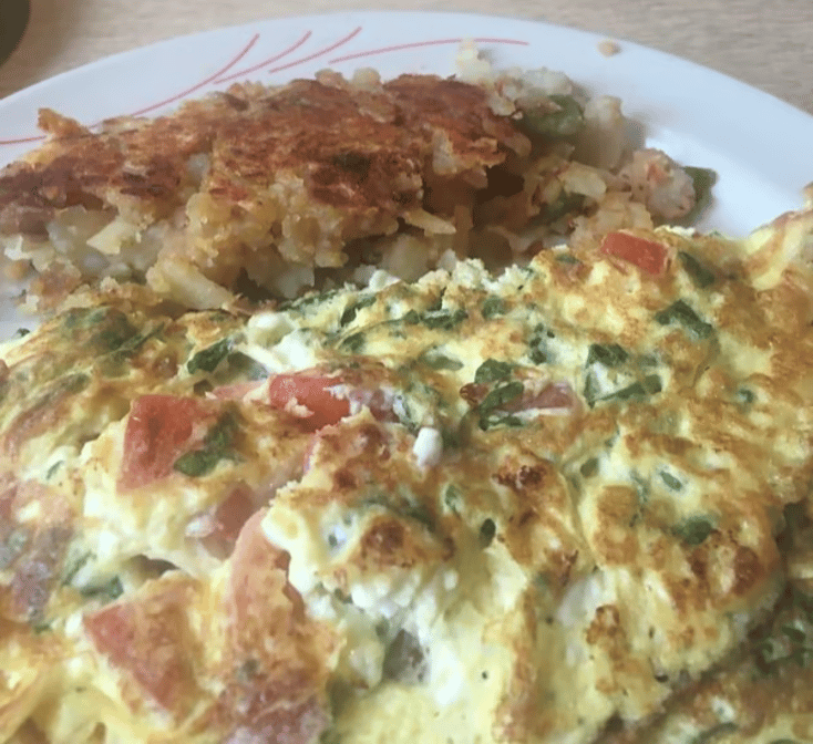 Greek Omelette.