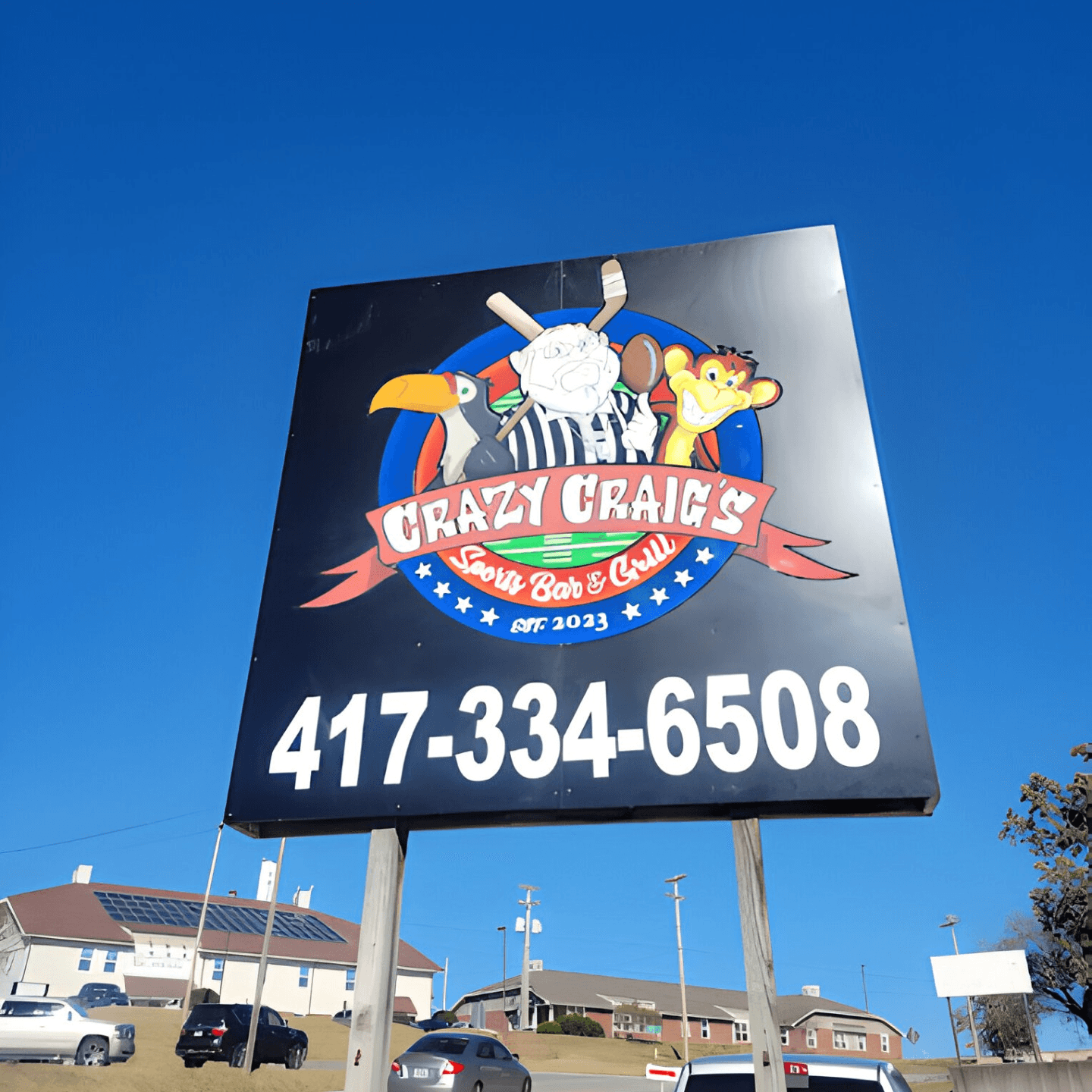 Welcome to Crazy Craig's Sports Bar & Grill! 🍻