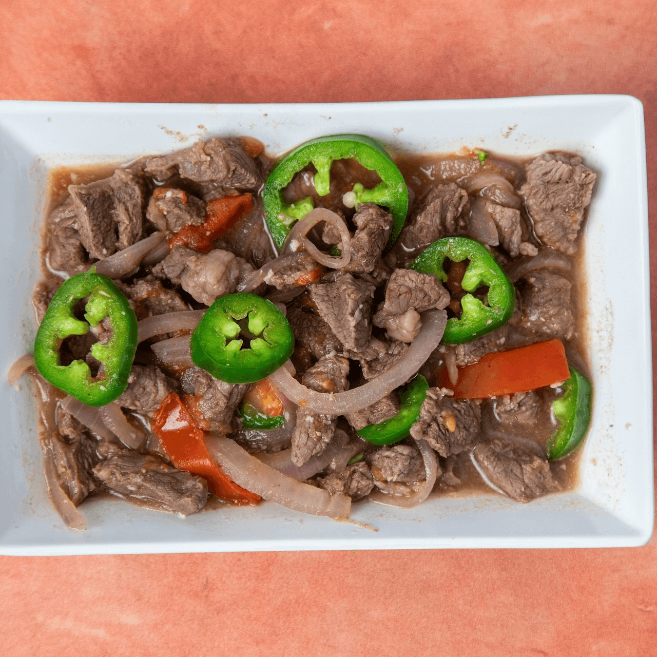 5. Awaze Beef Tibbs Dinner.