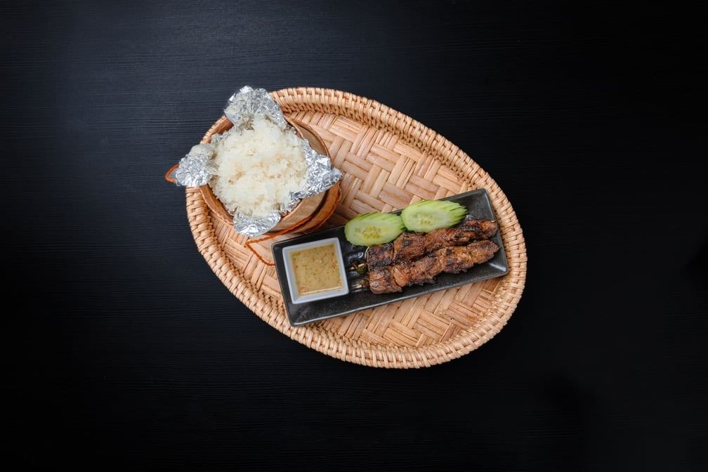 Com 2 - Wagyu Skewer Combo ປີ້ງຊີ້ນງົວວາກິວ.