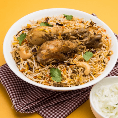 Avakaya Chicken Biryani.