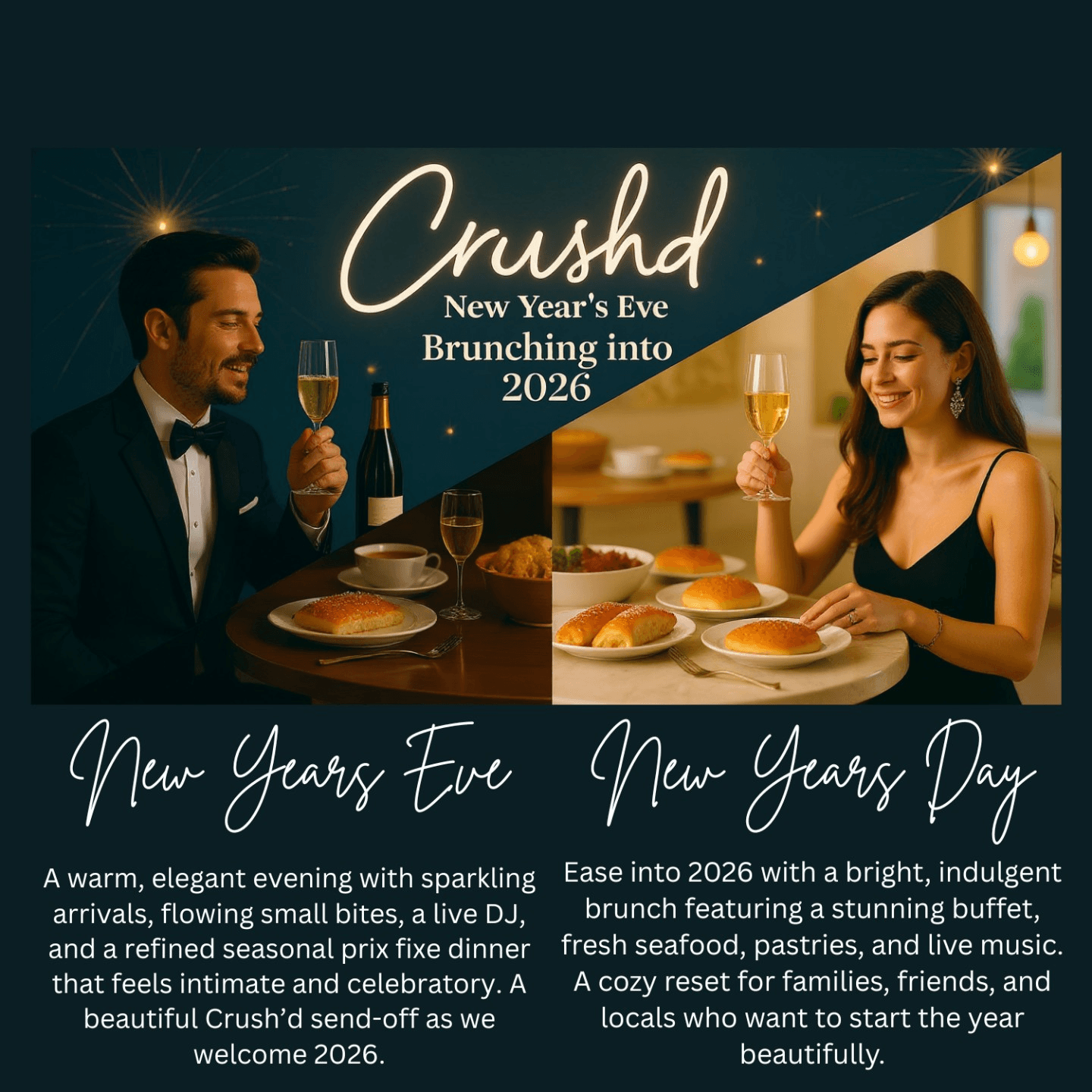 NYE & NYD with Crush'd