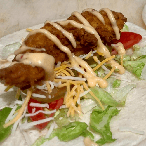 Chubba Snack Wrap Meal.