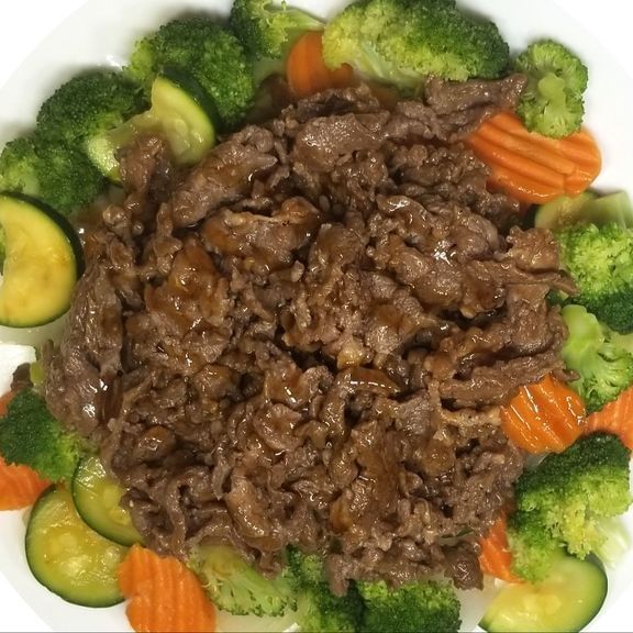 V2. Beef Teriyaki Bowl.