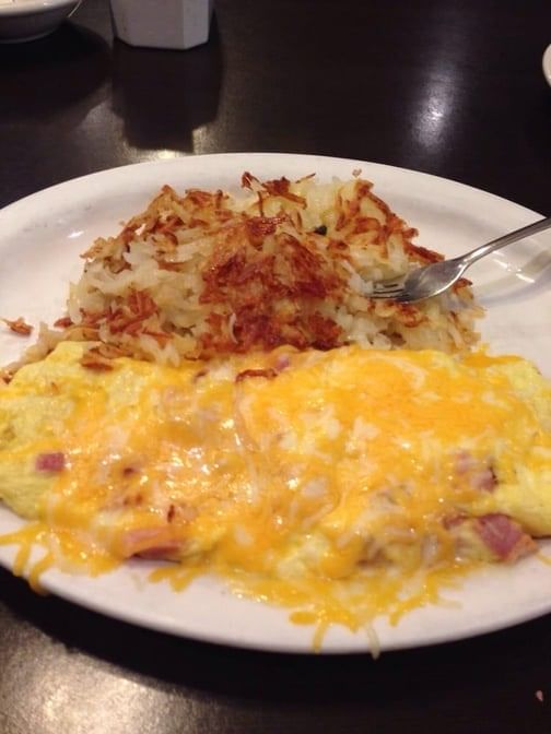 Senior Cheese Omelette.