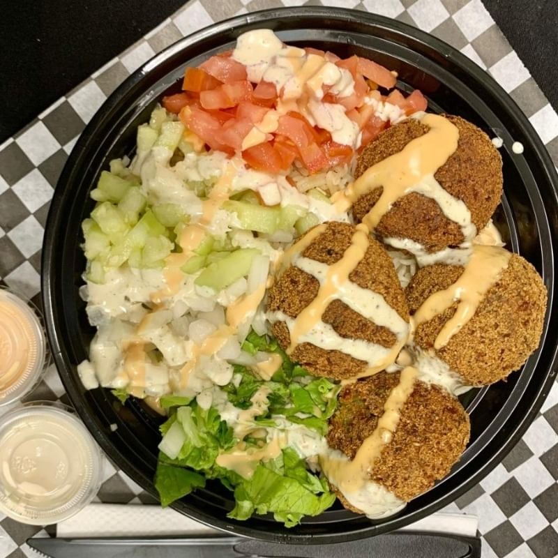 Falafel Salad.