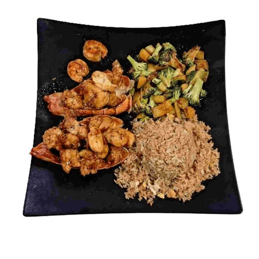 Hibachi Lobster Tails.