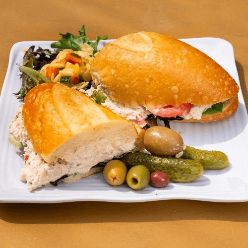 Albacore Tuna Salad Sandwich.