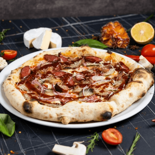 Half Pizza Steak