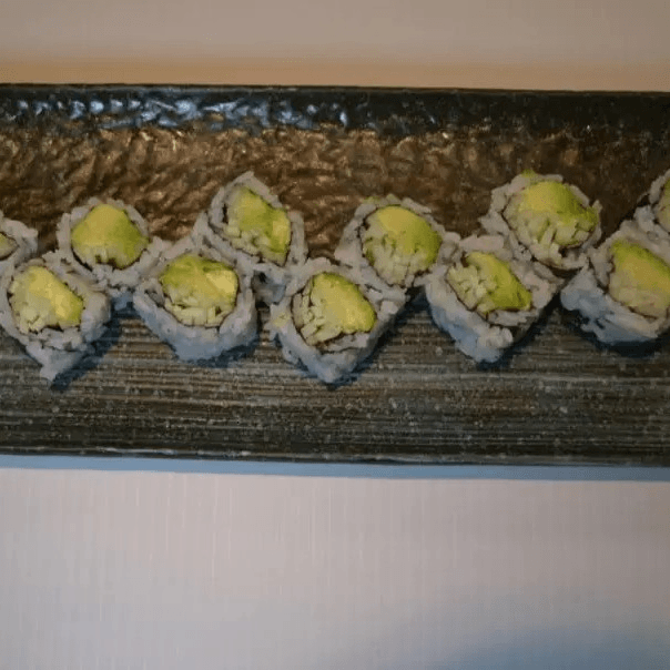 17. Avocado Cucumber Roll.