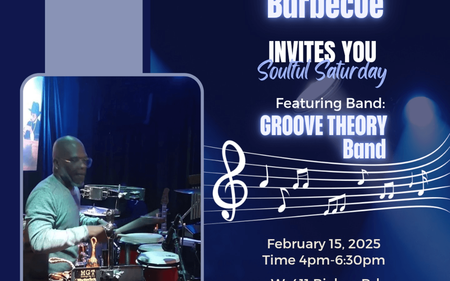 Live Music: Groove Theory  Soulful Saturday 2/15