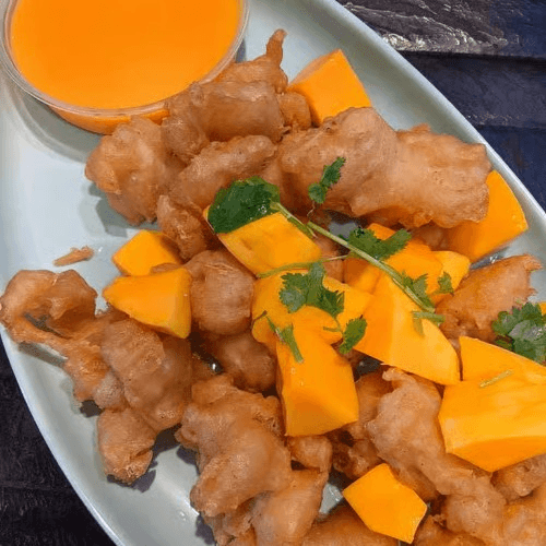 Tropical Mango Chicken or Shrimp.