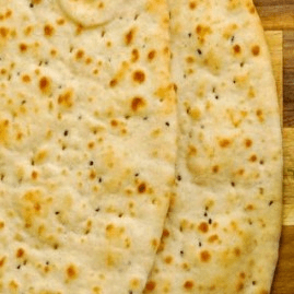 Goat Cheese Naan.