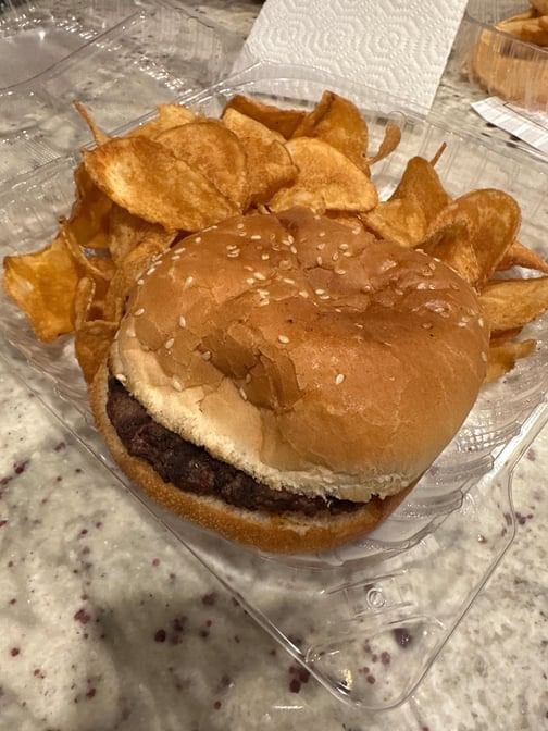 Junior Cheeseburger.