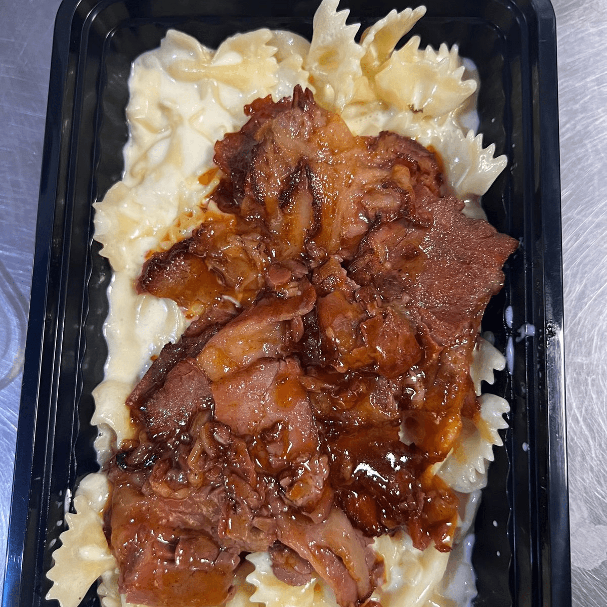 Beef Brisket Mac & Cheese.
