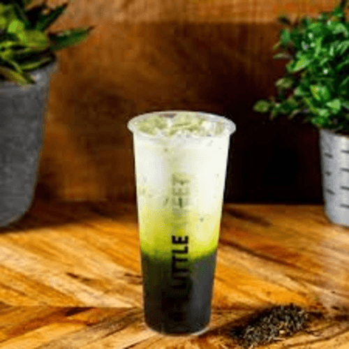 Green Milk Tea.